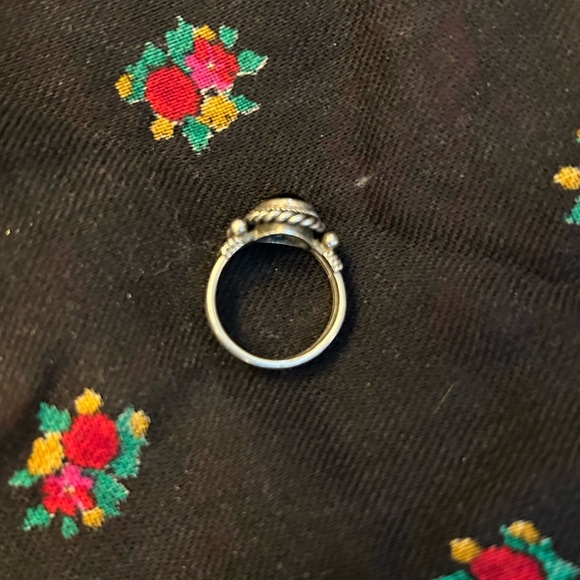 Onyx Ring and Earrings - Picture 3 of 6